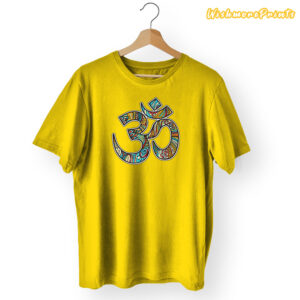 Om Print Shiv 100% Cotton Printed Unisex Tshirts for Men & Women Online