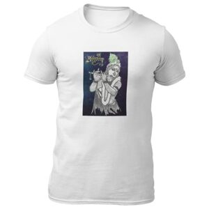 Chest Print T Shirt-Hindu God Lord Krishna-Design