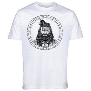 I I HAR HAR MAHADEV I Unisex I White I Size S to XL I Half Sleeves I Regular Fit