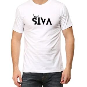 Cotton Siva(Shiva) – Men’s Graphic Print Regular Fit T-Shirt