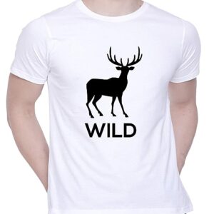 Graphic Printed T-Shirt for Unisex Wild Tshirt | Casual Half Sleeve Round Neck T-Shirt