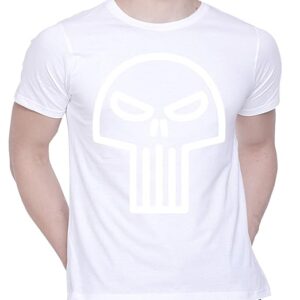 Graphic Printed T-Shirt for Unisex Punisher Tshirt | Casual Half Sleeve Round Neck T-Shirt