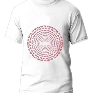 Ram Mantra Printed White t Shirt