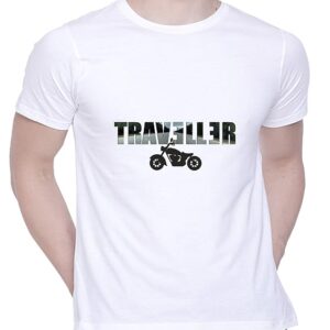 Graphic Printed T-Shirt for Unisex Travel Tshirt Casual Half Sleeve Round Neck T-Shirt