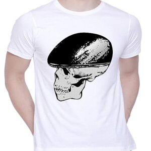 Graphic Printed T-Shirt for Unisex Skull Tshirt | Casual Half Sleeve Round Neck T-Shirt