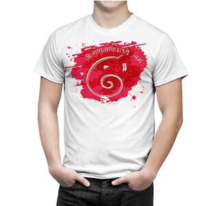 Men’s Dryfit Round Neck Half Sleeve Tshirt Ganesh Chaturthi Special 15 (Ganpatay Namah)