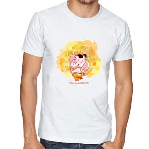 Happy Ganesh Chaturthi Printed Unisex T-Shirt