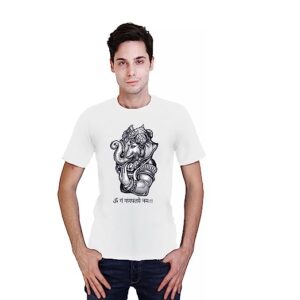 OM GANPATAY NAMAH Unisex Printed T-Shirt