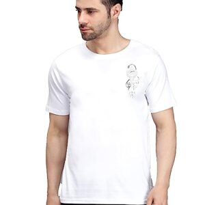 Hanuman ji Printed T-Shirt | Men’s Super Combed Cotton Rich Solid Round Neck Half Sleeve T-Shirt