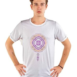 BHOLENATH CONNEXION Men’s Psychedelic UV Glow Ganesha Mantra T-Shirt