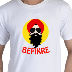 Befikre Printed Tshirt for Men, Women | Quirky Print Tshirts