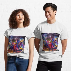 Beautiful Krishna Dancing Hindu Gods Hinduism Religion Classic T-Shirt