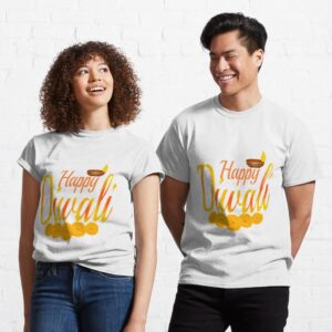 happy diwali, diwali day funny shirt for family Classic T-Shirt