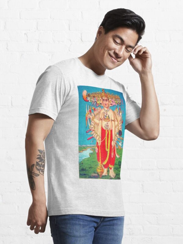 Vishvarupa (Another Version Without Fangs) - Yoga and Meditation - Classic Hipster - Vintage Art of India Essential T-Shirt