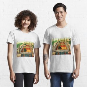 The City of Madi – Yoga and Meditation – Classic Hipster – Vintage Art of India Essential T-Shirt