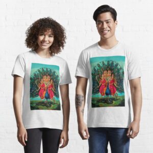 Hindu deity Karktikeya or Murugan – Yoga and Meditation – Classic Hipster – Vintage Art of India Essential T-Shirt