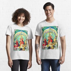 Durga Under an Arch – Yoga and Meditation – Classic Hipster – Vintage Art of India Essential T-Shirt