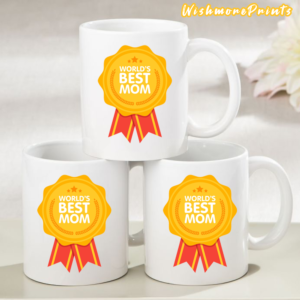 World’s Best Mom Ceramic Coffee Mug for Mother