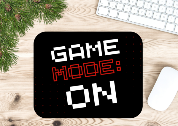 Game Mode on Printed Mousepad